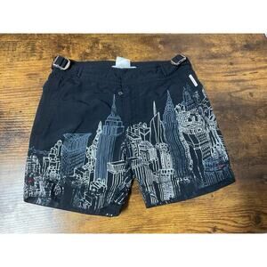 Orlebar Brown Swim Shorts NYC New York City all over print boys size 4 black